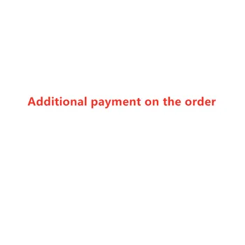 

Additional Payment On The Order B