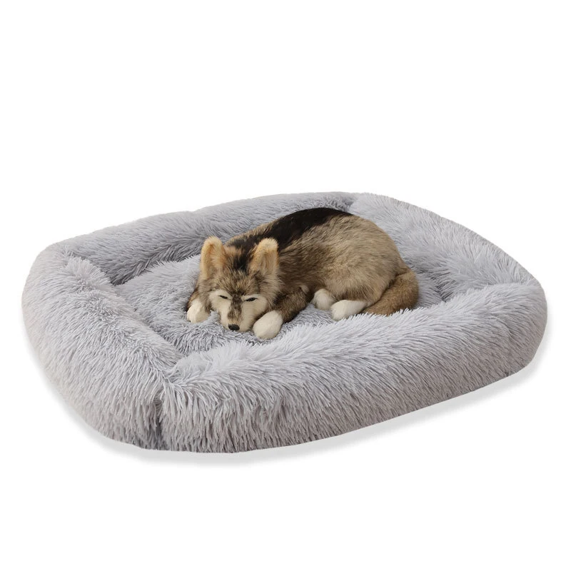 Cat-Mat Dog-Bed Sleeping-Mats Pets Plush Large Solid-Color Little-Medium Long for Super-Soft