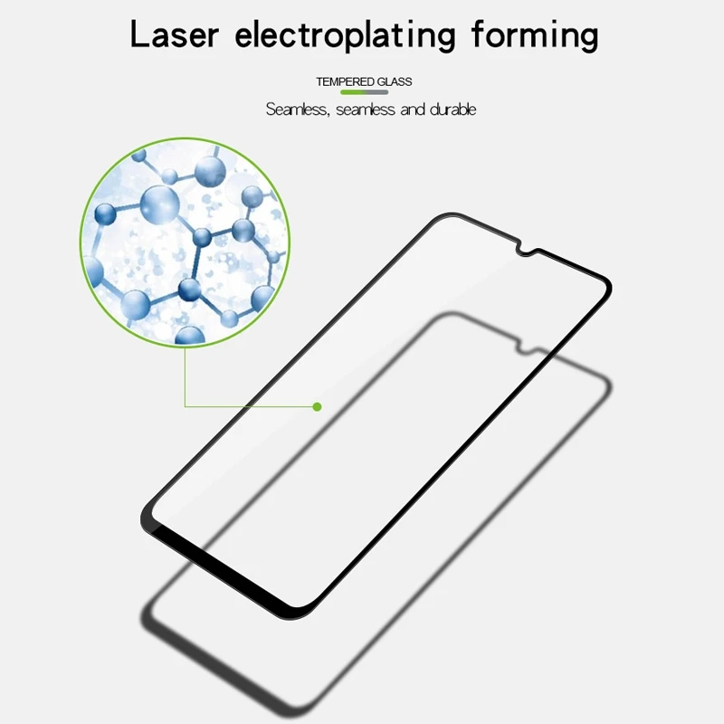 MOFI для Galaxy M10/M20/M30 защита экрана смартфона 9H 2.5D полноэкранная пленка из закаленного стекла для мобильного телефона Galaxy