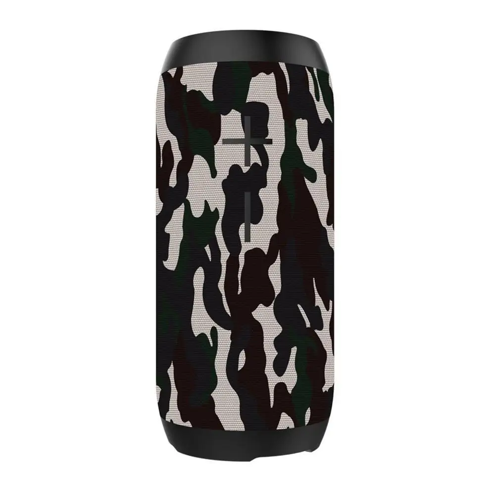 camouflage HOPESTAR P7 может форма Bluetooth динамик TF карта музыкальный плеер водонепроницаемый банк питания Поддержка 1+ 1 беспроводной последовательный функция - Цвет: camouflage