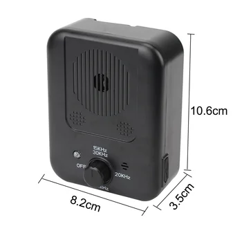 Pet Dog Repeller Anti-Barking Device Ultrasonic Outdoor Dog Repeller Bark Suppressor Pet supplies Anti-Noise Rechargeable 4