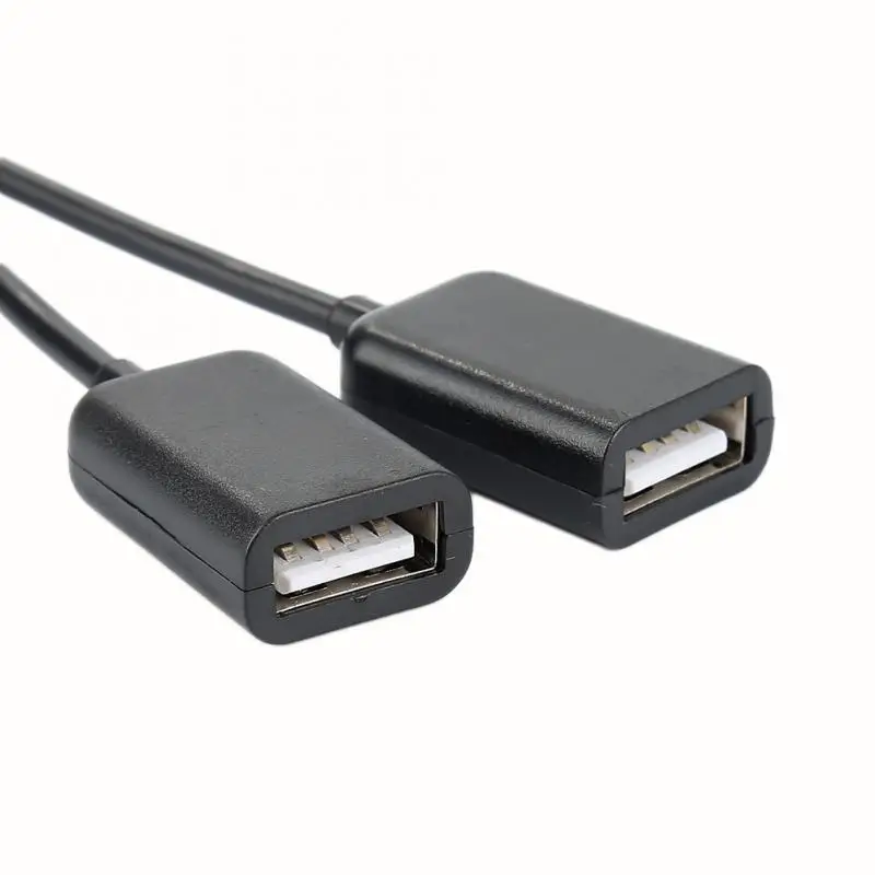 Type-C к двухпортовому USB OTG хаб кабель USB C 2 в 1 разветвитель Кабель шнур разъем адаптер для планшета Android Мышь Клавиатура