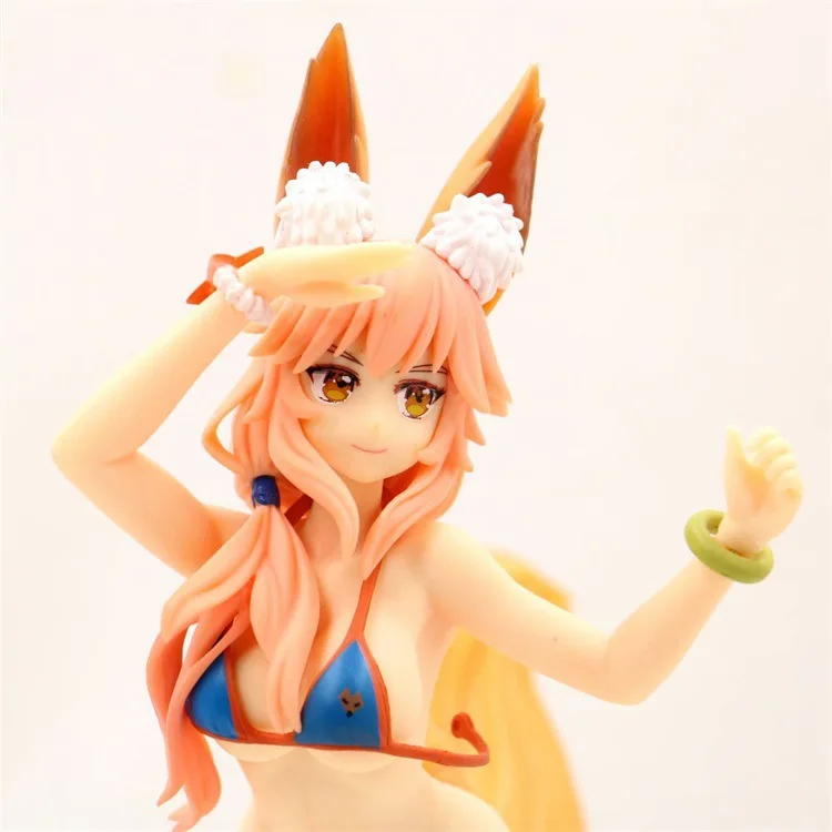 

Anime Destiny Night Animal Ear Niang Wife Fox Jade Algae Front Swimwear Jade Algae Cat Boxed Garage Kit