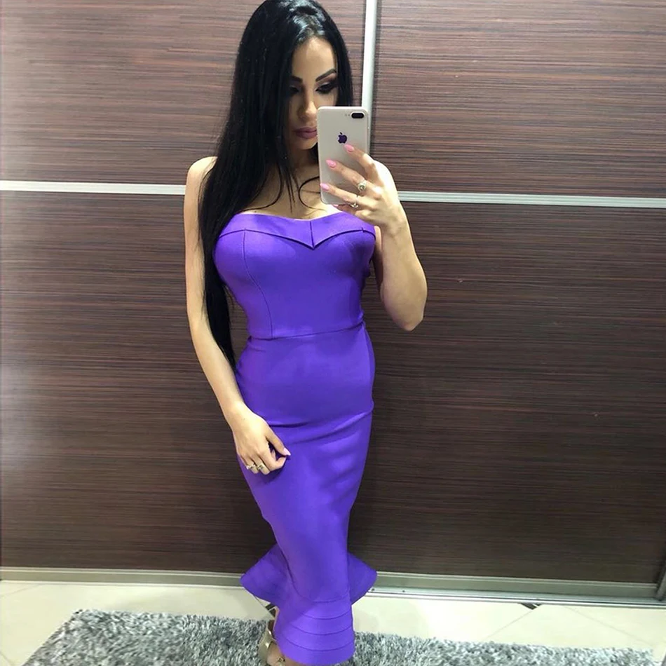 2019-spring-and-summer-new-white-ruffled-bandage-dress-sleeveless-V-neck-rivet-dress-Bodycon-Vestidos (2)