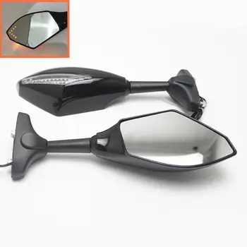 

Car LED Rear View Mirrors Motorcycle Turn Signal Indicator Rearview Mirror with Light