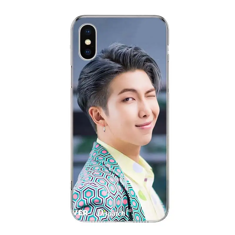 TW032-5 Чехол для телефона Rap Monsters RM Namjoon для iPhone 11 Pro 7 6X8 6S Plus XS MAX+ XR 5S SE 10 Ten Art TPU Coque Capa Shell - Цвет: TW032-5