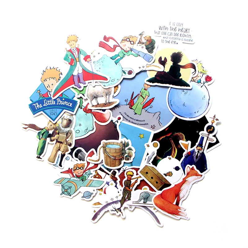 CA38 оптовая продажа 20 компл./лот Le Little Prince коллекции наклейки для скрапбукинга