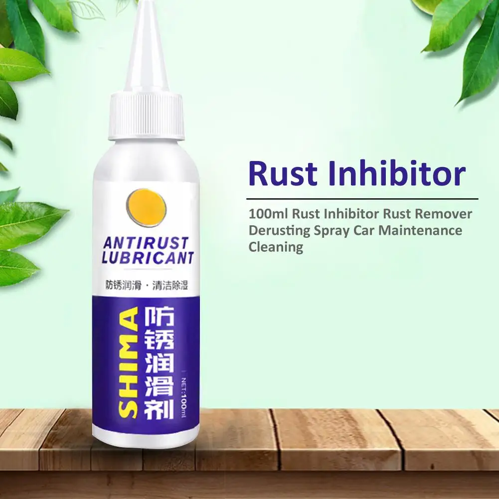 

100ml Car Rust Inhibitor Rust Remover Derusting Spray Car Maintenance Cleaning Agent Auto Maintenance Dropship