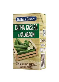 

GALLINA BLANCA crema casera de calabacín envase 500 ml