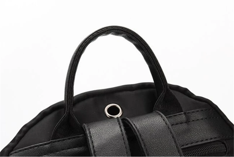 Yogodlns Модный повседневный Оксфордский тканевый рюкзак для девочек, простой маленький ранец, высокое качество, однотонный рюкзак на молнии