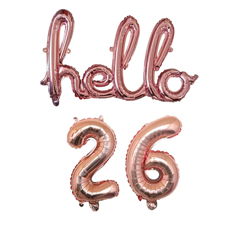 Rose Gold Milestone Celebration Balloons: Elegant Party Decor