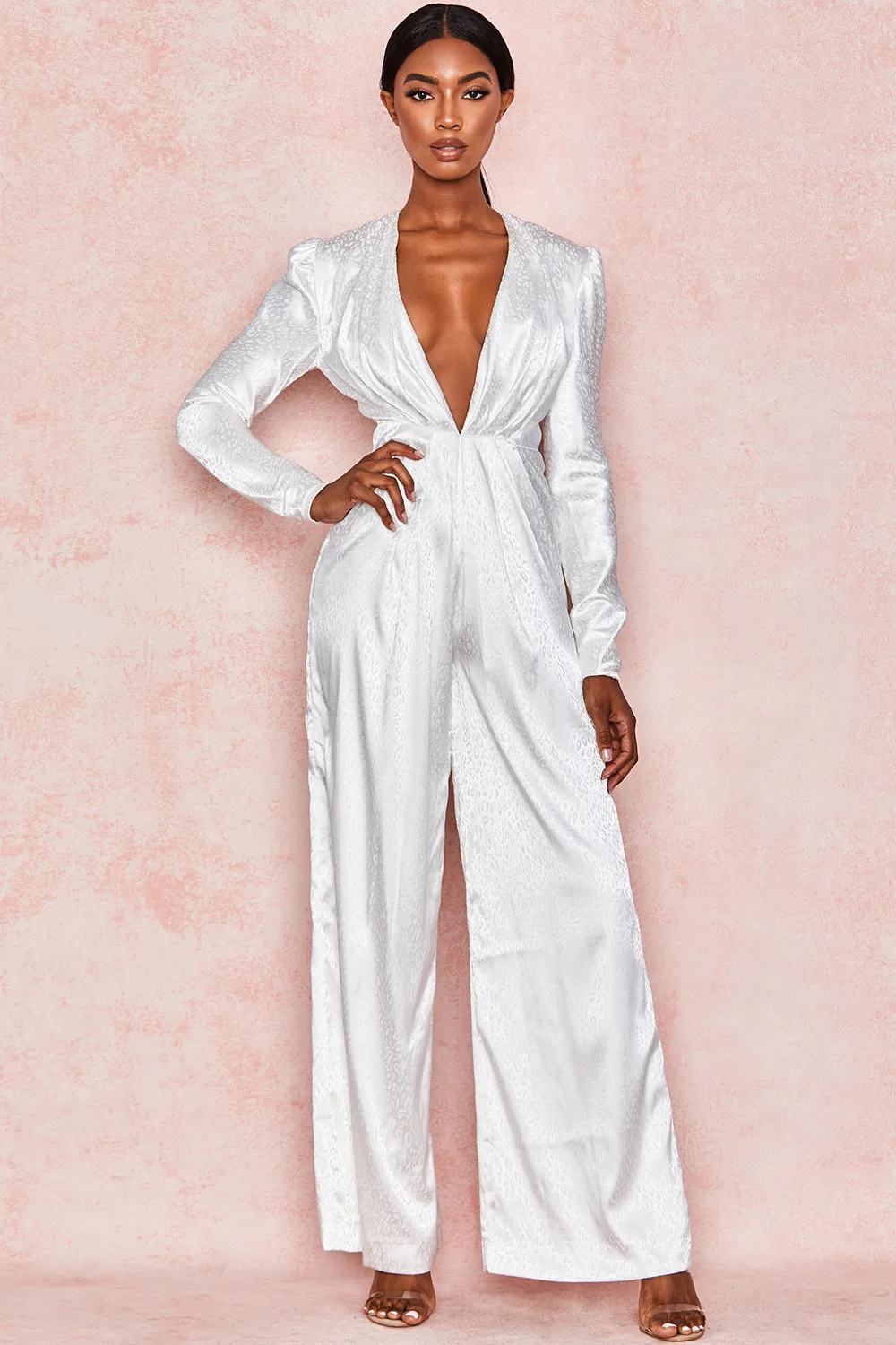 Комбинезон шелковый женский вечерний