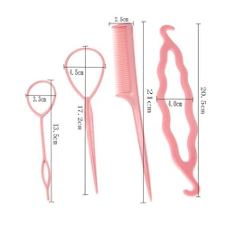Professional salon bun curling machine curler braid hairpin ponytail modeling tool