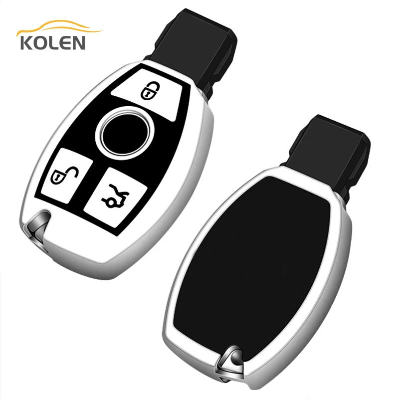 TPU Car Remote Key Case Cover Fob For Mercedes Bnez CLA GLC GLA GLK W203 W210 W211 W204 W176 A B C R Class AMG key case key case cover remote control case cover