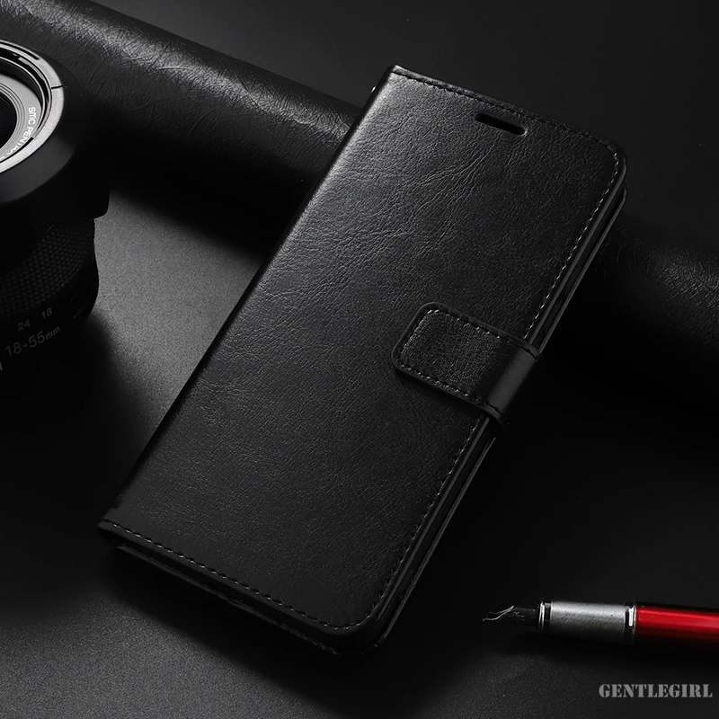 Цветной мягкий чехол-книжка из искусственной кожи с подставкой для iPhone 5 5S 6 6s 7 8 Plus