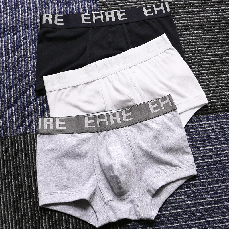 Mens Low Rise Boxers Underwear Hard//Core Trunk Male Shorts Man