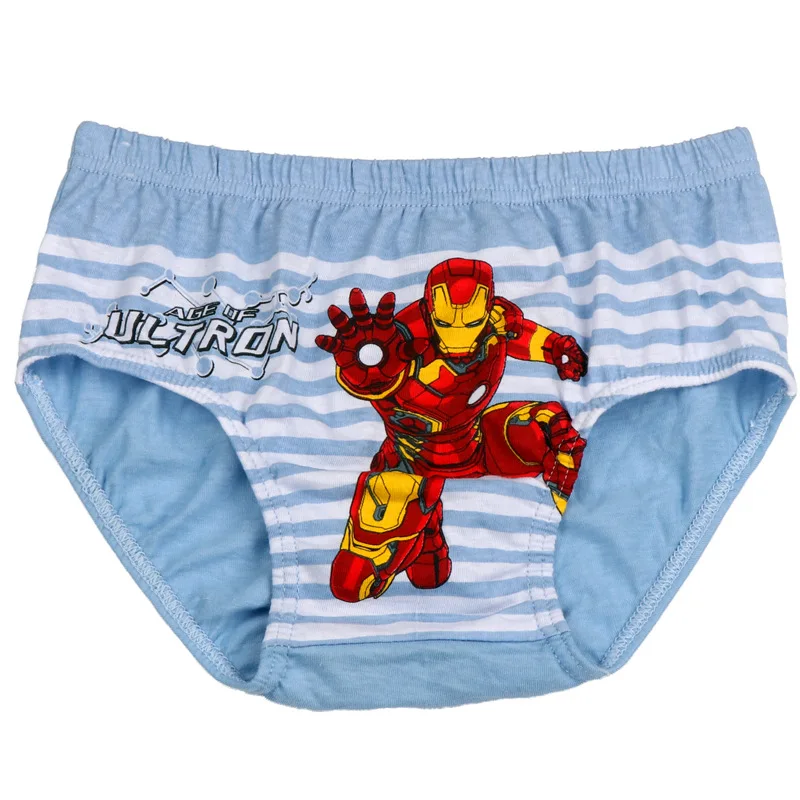 Anime Figure 5pcs/Box Boy Children's Panties Captain Print Underwear Cartoon Iron Shorts Kids Spider Briefs Cotton Panties Gift boys underwear