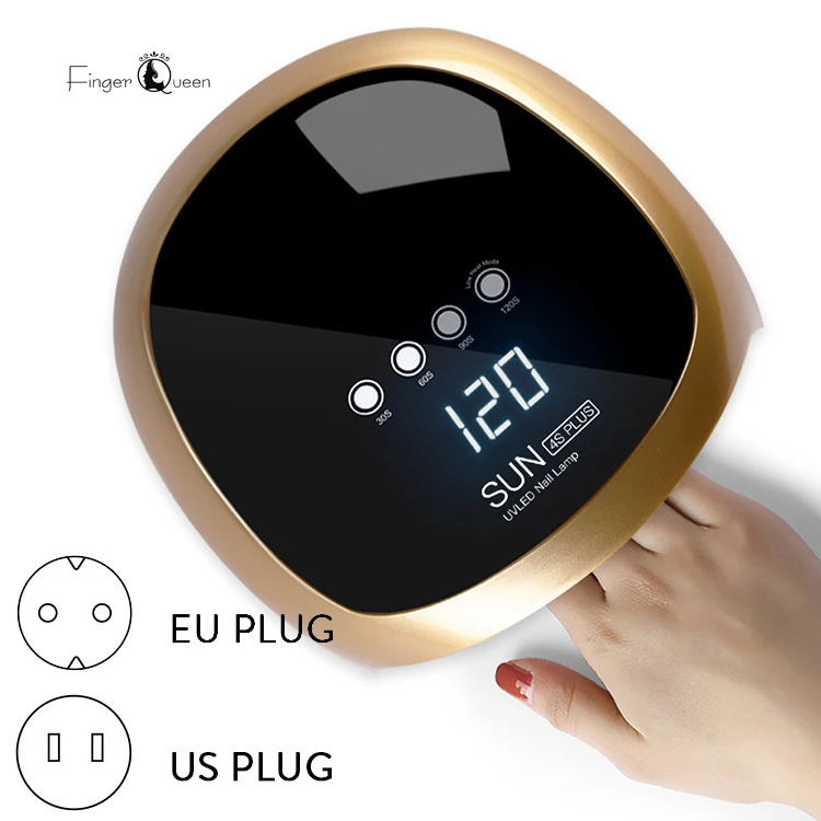 

Salon Big Power Professional uv led Nail Lamp 52W Automatic Sensor Display Screen Timer Nails Tools Home Nail DIY Use