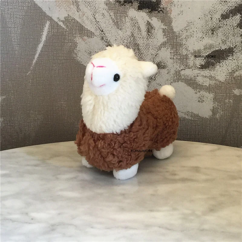 Новинка стоячая игрушка лошадь высотой 14 см плюшевая кукла хлопковая Набивная