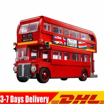 

IN Stock 1711Pcs Genuine Technic Series The London Bus Set Building Blocks Bricks Children Toys Model Gifts 21045 10258