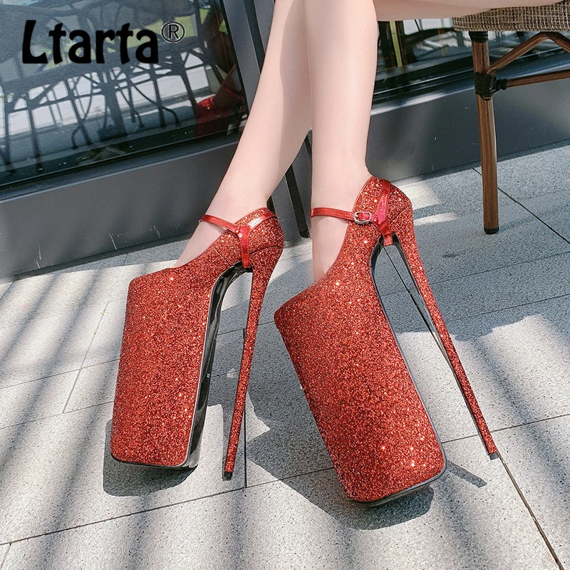 LTARTA impermeables zapatos de tacón fino para mujer, femeninas de tacón fino de 30cm, con ancla sexys, WZ M30 3|Zapatos tacón de mujer| - AliExpress