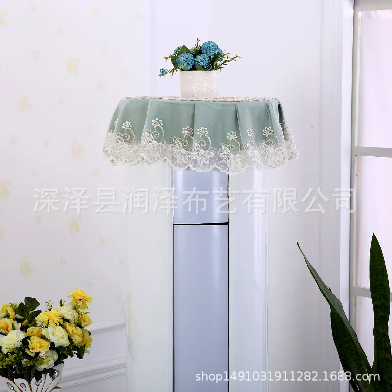 New Style Pastoral Style Circle Vertical Type Air Conditioner Cover Dust Cover Multi-Purpose Towel Cover Air Conditioner ro