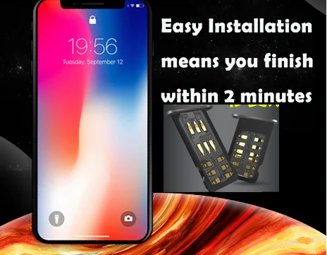 Iphone dual sim резервный двойной адаптер конвертер на две sim-карты для iphone Simhub для iPhone держатель лотка для sim-карты замена на две sim-карты s