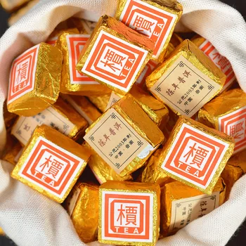 

Promotion 2003 Year Small Puer Tea Brick 250G down Three High Clear Fire Detoxification Beauty Puerh Pu Er Tea