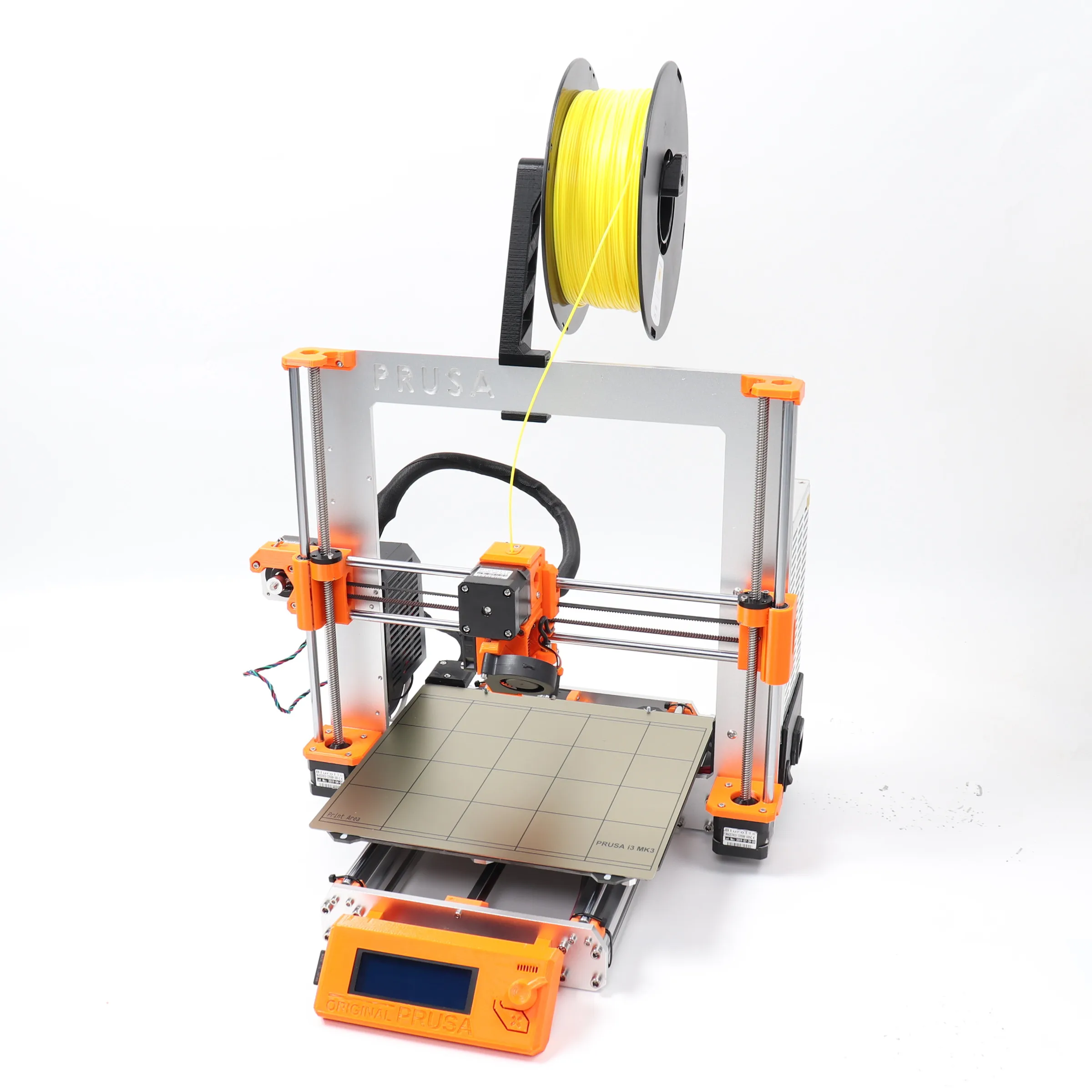 Серебряный цвет Prusa i3 MK3S принтер Полный комплект с Einsy Rambo Sunon вентилятор ремень Gates PETG печатные части prusa i3 mk3s Принтер Комплект