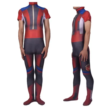 

Unisex Adult/kids Descendants 3 Evie Jumpsuit for Christmas carnival Halloween Cosplay Costume bodysuit