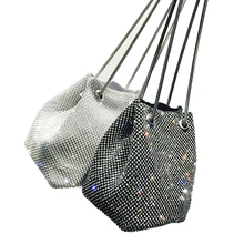 Женские Стразы, сумки на плечо, сумочки, сумки-клатчи, вечерние, свадебные сумки-мессенджеры, подарок на день рождения