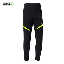 WOSAWE для мужчин s женщин зимние теплые штаны для велоспорта велосипед ветрозащитные колготки для мужчин гоночный цикл теплые брюки