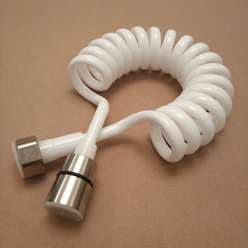 Shower Pipe Telephone line Toilet Bidet Hose PU Bathroom Spring Flexible Show Hose 1.5m/2m/3m For Toilet Bidet Spray plumbing hose water pipe shower hose plumbing supply hose