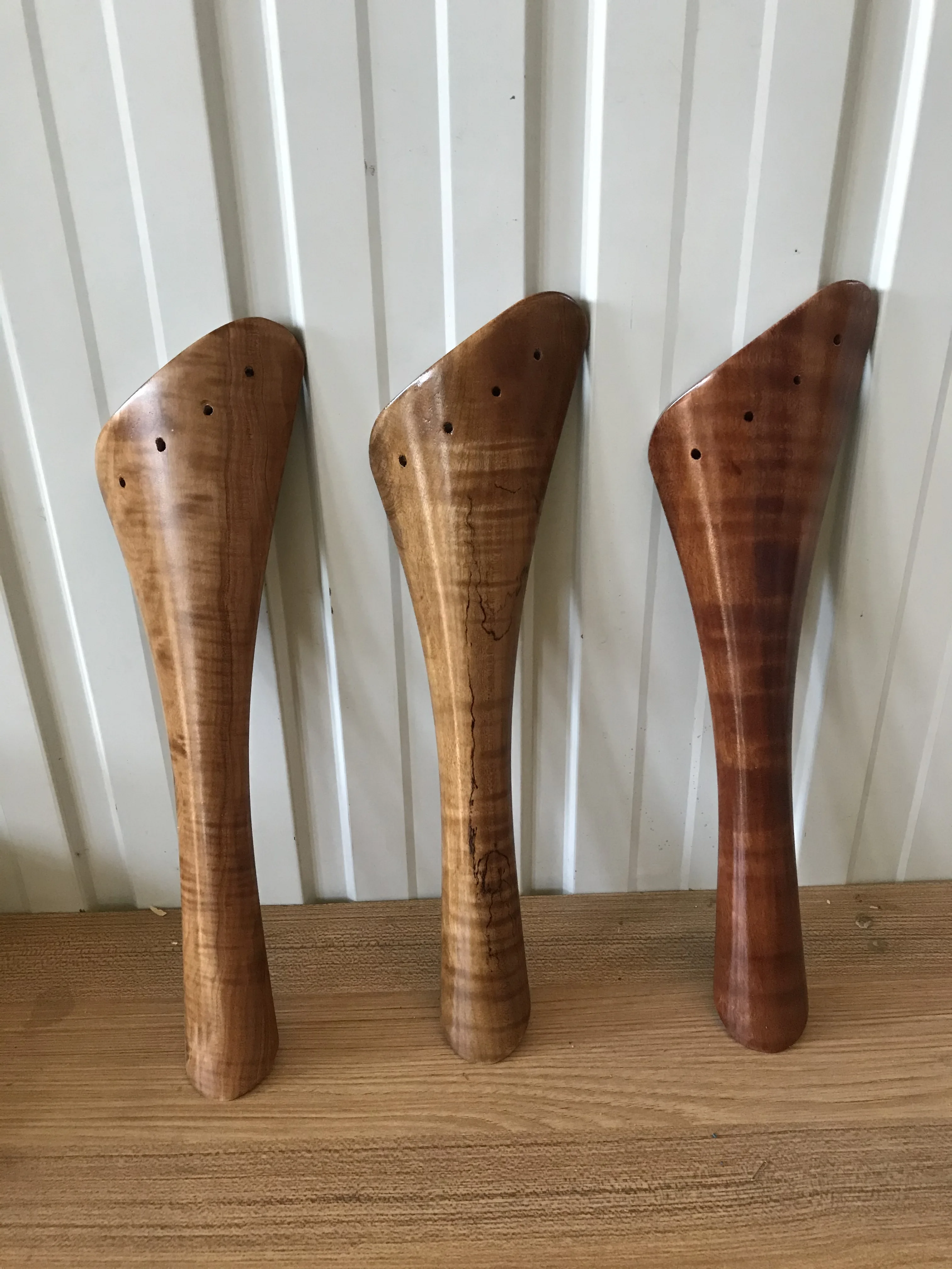 1PcsHighQuality34DoubleBassTailpieceSpecialShapeSolidMaple