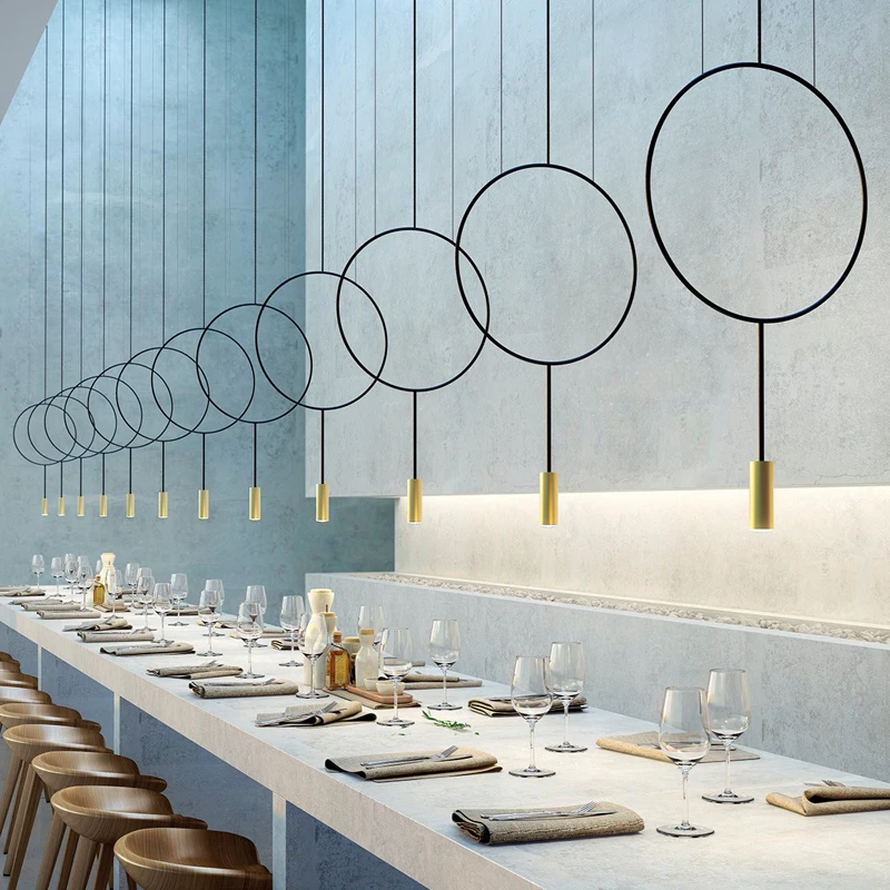 

Nordic minimalist chandelier postmodern creative personality network red lighting restaurant designer curved chandelier lamps