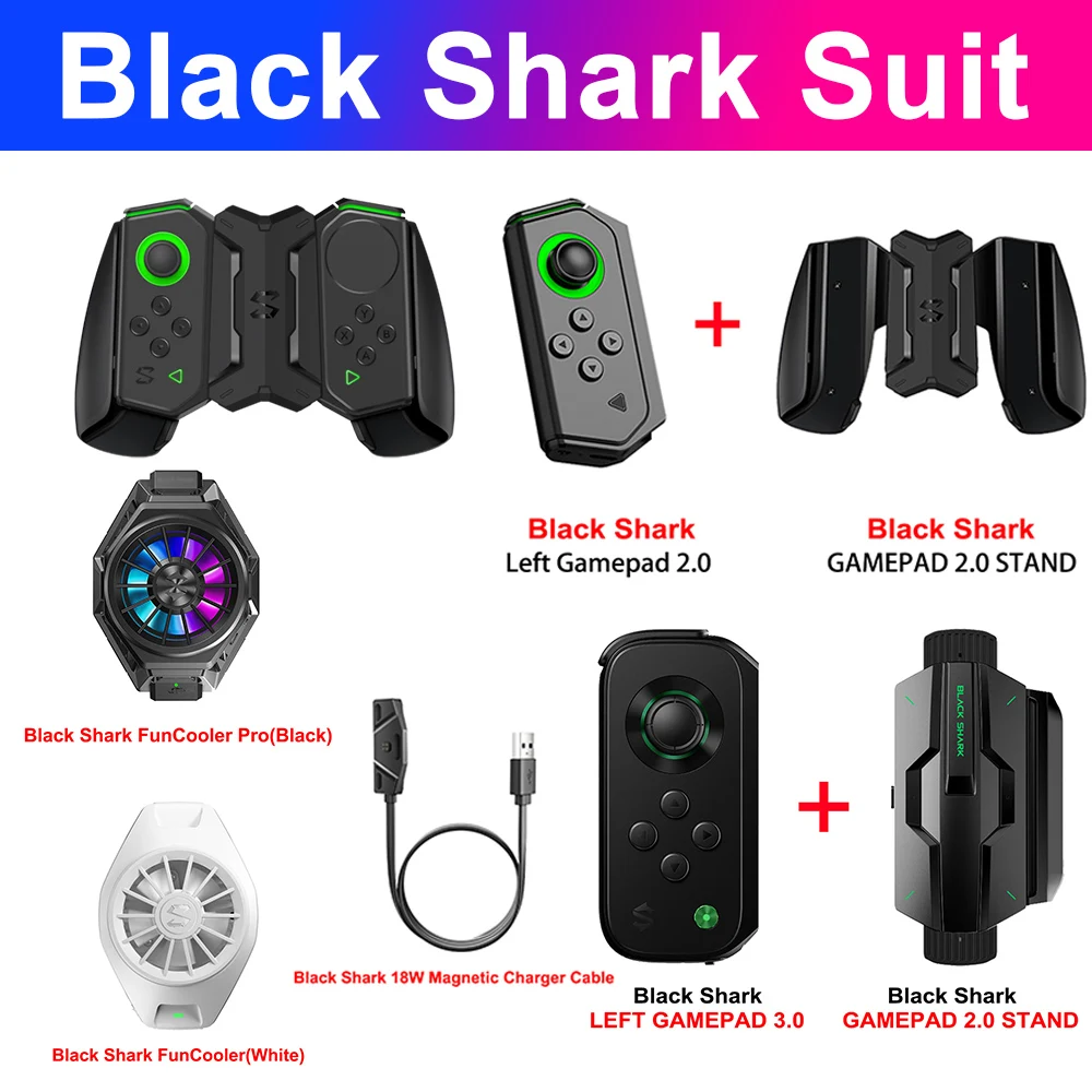 Оригинальный геймпад Black Shark 2 0 держатель 2-сторонний игровой контроллер