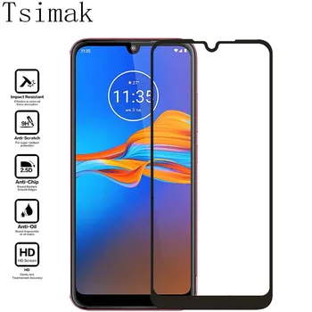 Перейти на Алиэкспресс и купить Полное покрытие закаленное стекло для Moto E6 Plus Защита экрана для Motorola Moto E6 Play Z4 Force X4 E6S E 2020 Закаленное стекло пленка