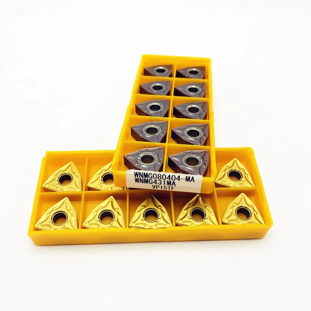 Carbide insert WNMG080408 MA VP15TF UE6020 External turning tool lathe tools milling machine CNC tool WNMG 080404 milling tool