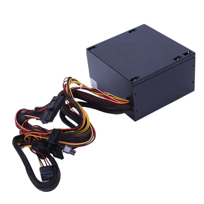 170-260V Max 450W блок питания ПЗУ Pfc бесшумный вентилятор 24Pin 12V Pc компьютер Sata игровой ПК блок питания подходит для Intel, подходит для AMD компьютера E