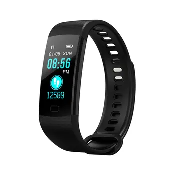 

Y5 Bluetooth Smart Band Color Screen Heart Rate Blood Pressure Monitor Pedometer Bracelet Fitness Intelligent Hand Ring