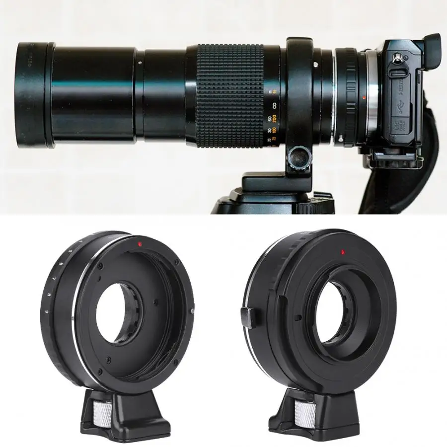 Ручная настройка апертуры переходное кольцо объектива для Canon EOS Объектив для Olympus M4/3 крепление серии камеры корпус из алюминиевого сплава