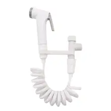 

1Set Toilet Bidet Tap Handheld Shower Sprayer Female Flushing Device Toilet Cleaning Tools