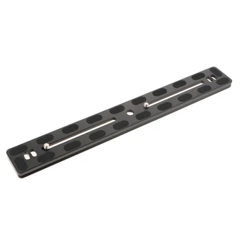 

300mm Quick Release Plate Metal QR Clamp with 1/4'' Adapter for Benro Arca Swiss Camera Tripod Ball Head