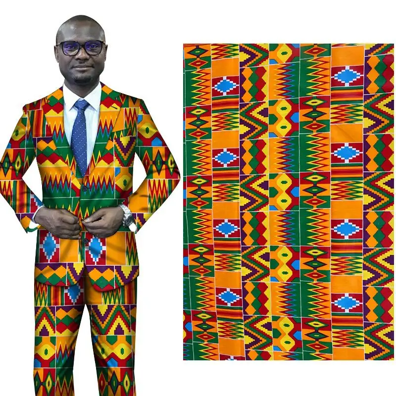 Африканский Анкара принты kente воск tissu хлопок настоящий голландский воск высокое качество Африка швейный материал для вечернего платья 6 ярдов