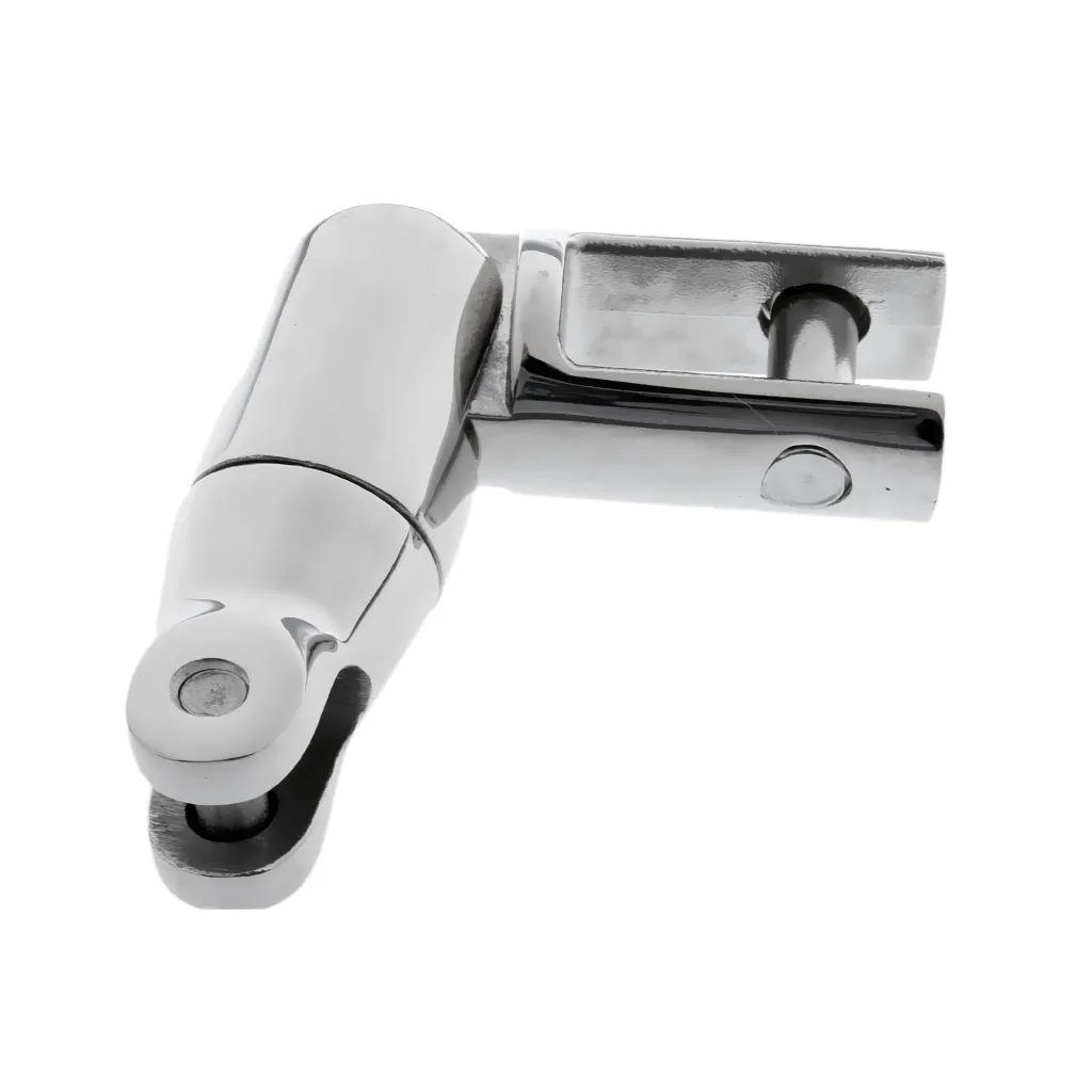 Marine Double Anchor Swivel Connector for 6/8mm Chain Stainless Steel