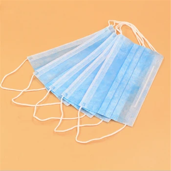 

10/20/50 pcs Free Shipping Anti Virsus Antibacterial Dustproof Disposable Earloop Face Mouth Masks Facial Protective Cover Masks