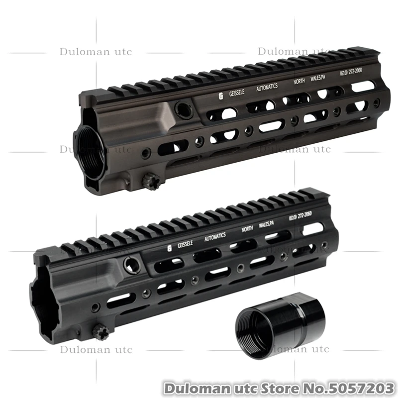 Супер модульная направляющая Geissele 10 5 дюйма/14 дюйма для VFC / Umarex HK416 MR556 SMR416 серии