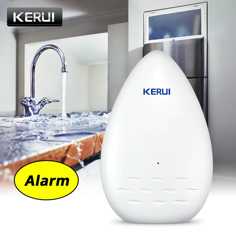 Беспроводной детектор утечки воды KERUI WD51 433 МГц датчик сигнализация для G18 W18 W2 G19