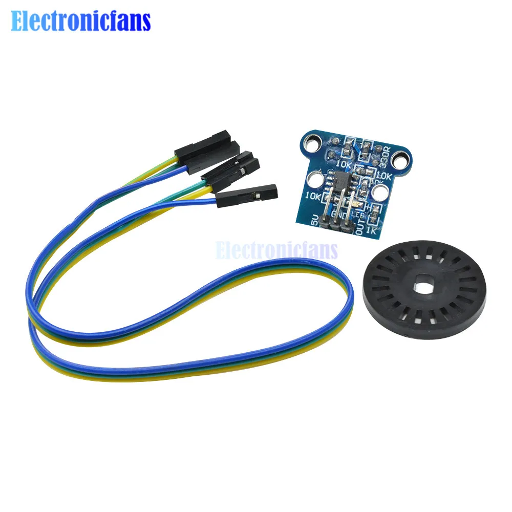 1 Set HC 020K Speed Measuring Sensor Module with Photoelectric Encoders ...