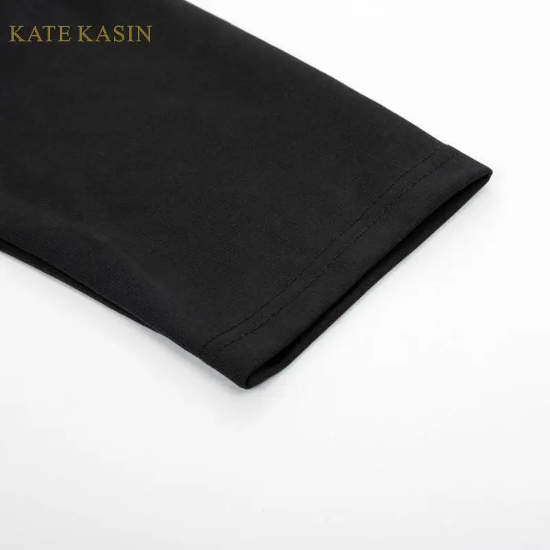 Kate Kasin Формальное вечернее платье-карандаш женская элегантная одежда для работы с открытыми плечами деловое офисное облегающее Платье облегающее бедра